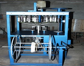 2 Track Packing Braiding Machine